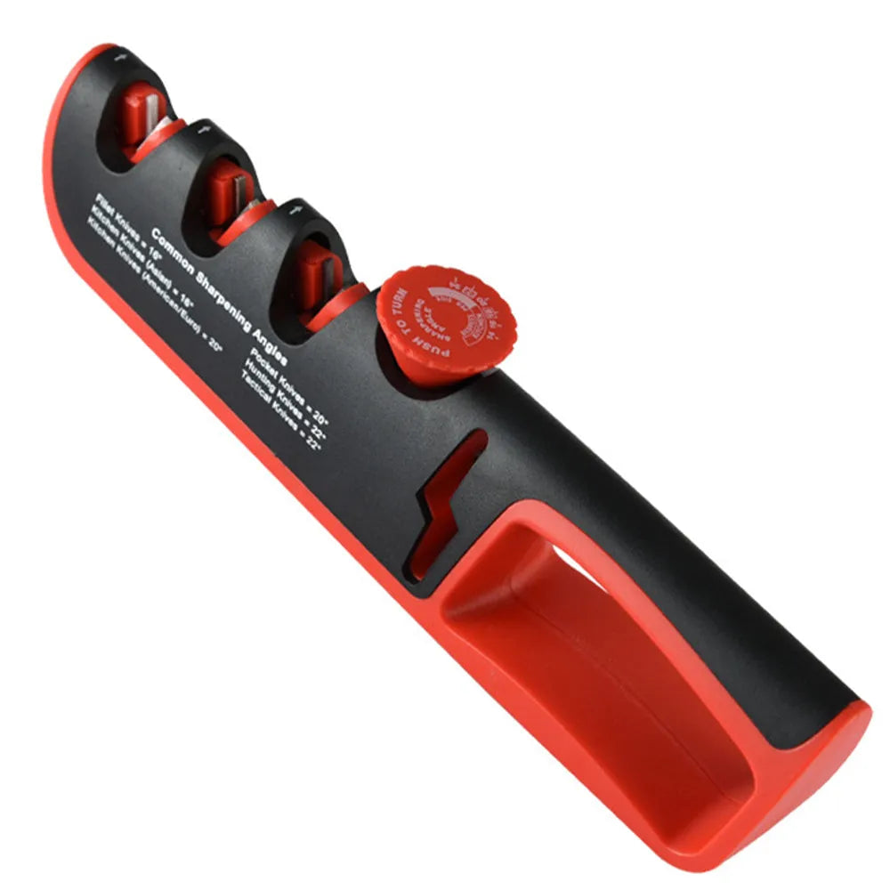 Vibe Geeks 4 IN 1 Multifunctional Adjustable Manual Knife Sharpening Tool