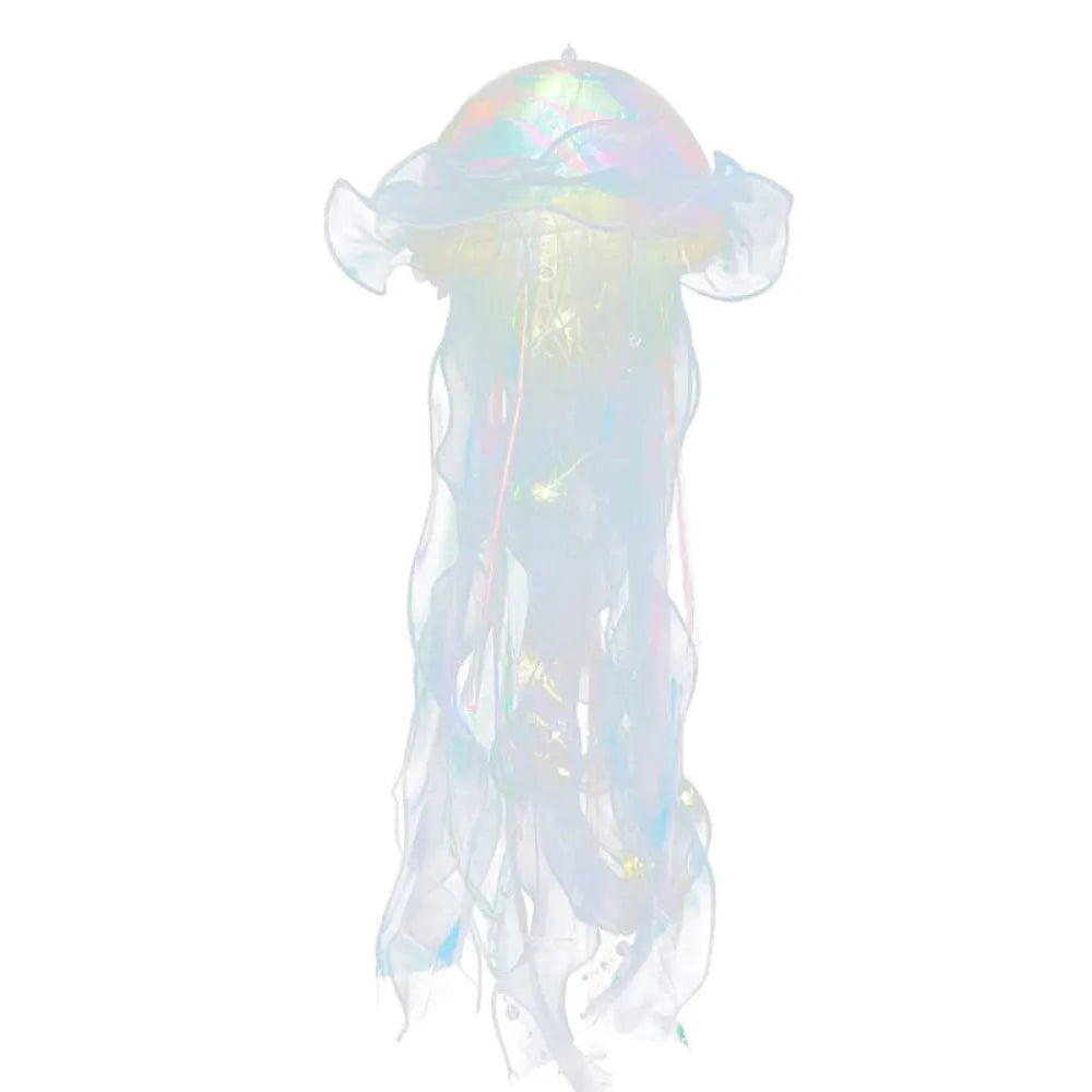 Vibe Geeks Hanging Jellyfish LED Decorative Lamp DIY Party Backdrop Decor
