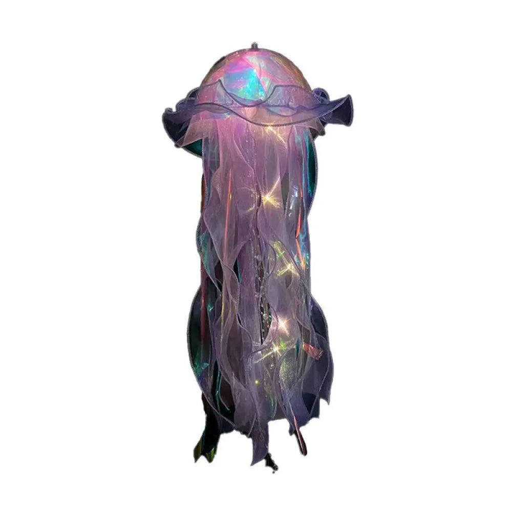 Vibe Geeks Hanging Jellyfish LED Decorative Lamp DIY Party Backdrop Decor