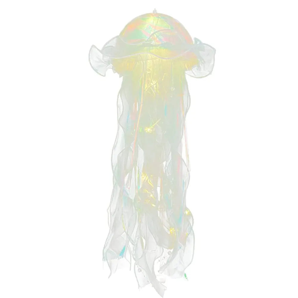 Vibe Geeks Hanging Jellyfish LED Decorative Lamp DIY Party Backdrop Decor