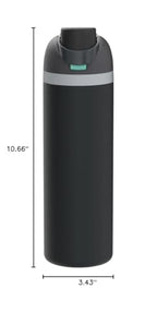 Owala FreeSip Insulated Stainless Steel Water Bottle with Straw, BPA-Free Sports Water Bottle, Great for Travel, 24 Oz, Denim