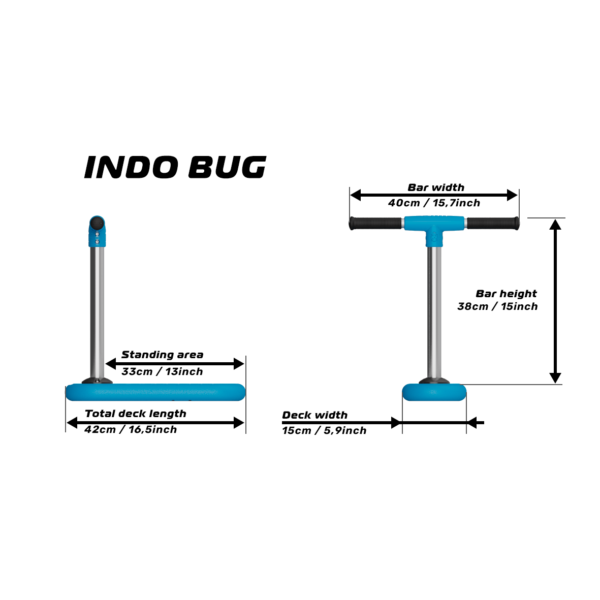 INDO BUG - Trampoline Scooter