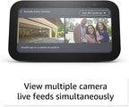 Amazon Echo Show 5, Smart display with 2x the bass and clearer sound, Charcoal