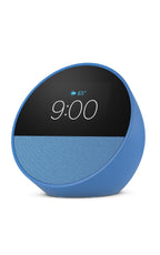 Amazon Echo Spot, Great for nightstands, offices and kitchens, Smart alarm clock with Alexa, Black