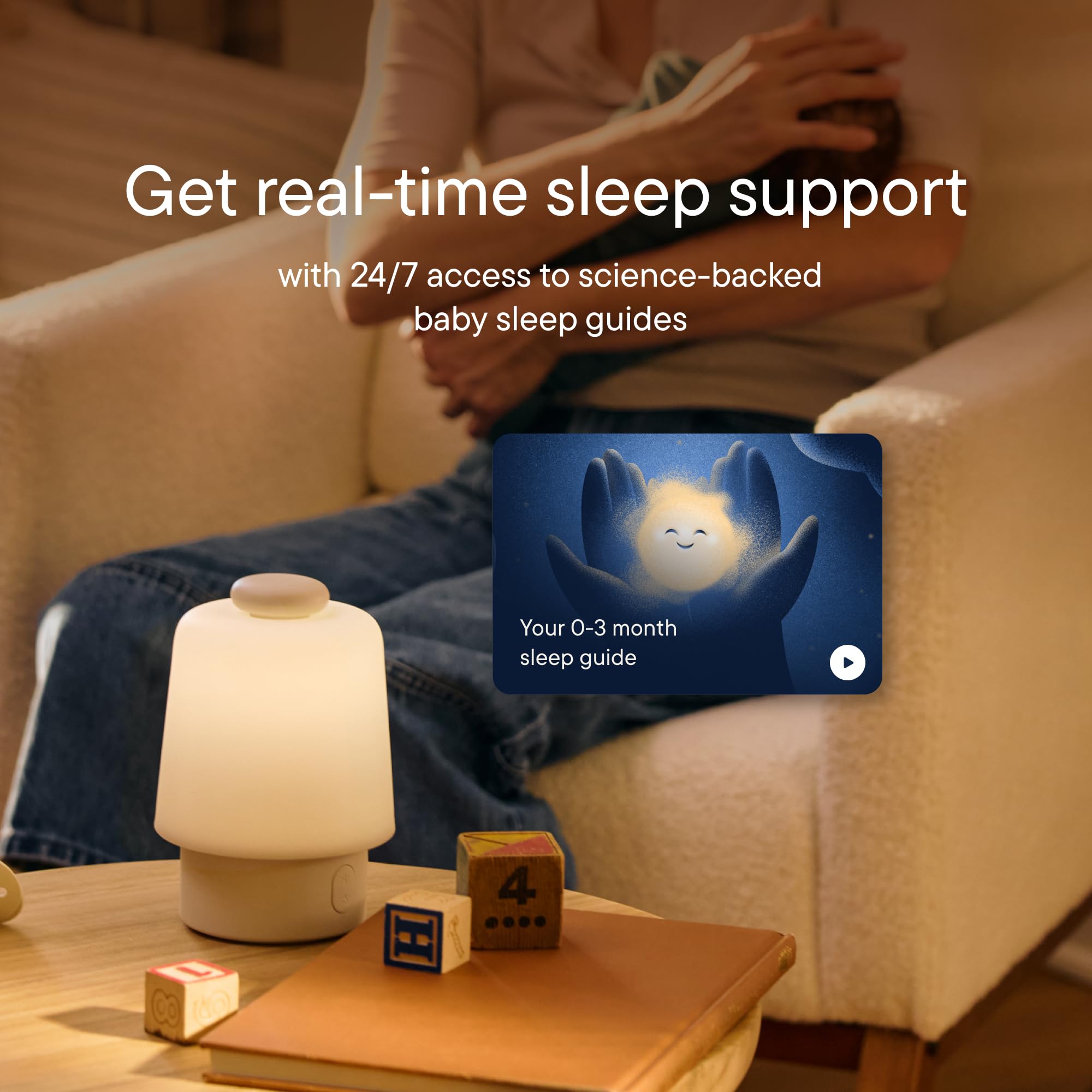 Hatch Rest Baby Sound Machine, Night Light | 2nd Gen | Registry Essential, Sleep Trainer, Routine Builder, Time-to-Rise Alarm Clock, White Noise Soother, Nursery Stories, Toddler Kids Bedroom (Wi-Fi)