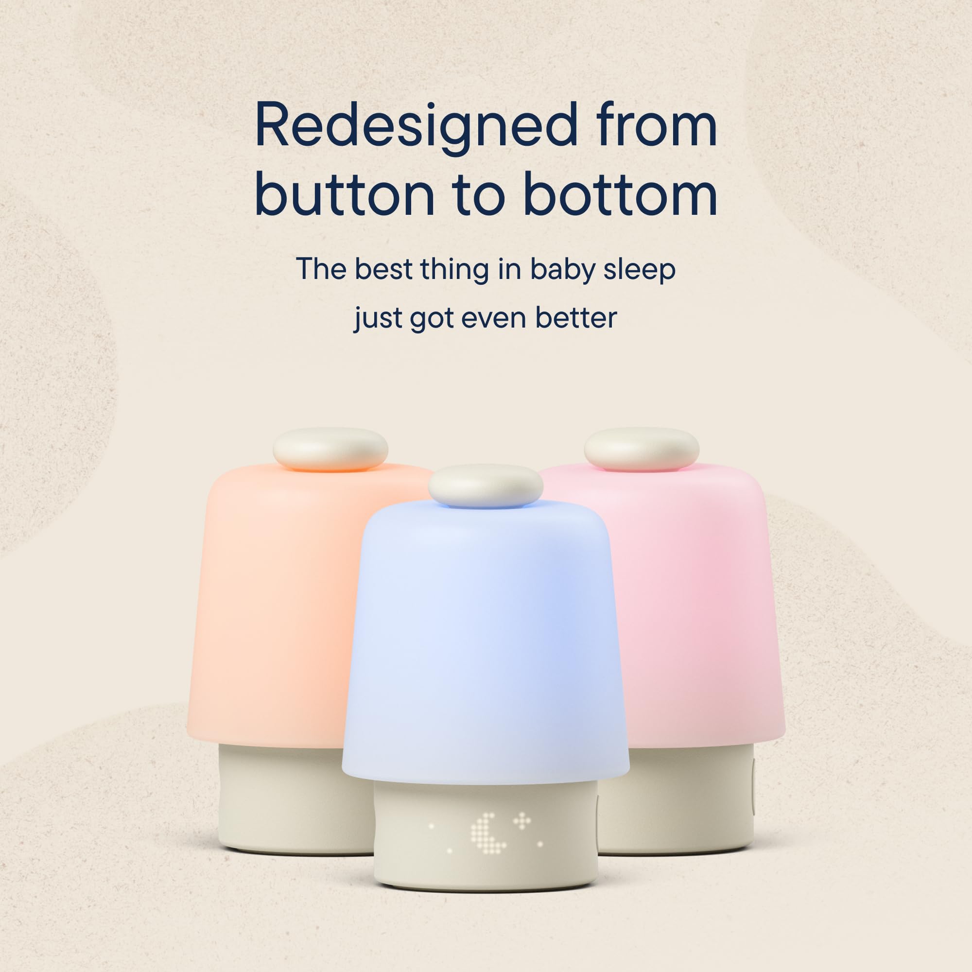 Hatch Rest Baby Sound Machine, Night Light | 2nd Gen | Registry Essential, Sleep Trainer, Routine Builder, Time-to-Rise Alarm Clock, White Noise Soother, Nursery Stories, Toddler Kids Bedroom (Wi-Fi)