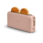 bella 4 Slice Slim Toaster, Fits-anywhere™ Kitchenware, 6 Setting Shade Control with Reheat & Cancel Buttons, Fits Sourdough, 10” Long Slot, Anti Jam & Auto Shutoff, 900 Watt, Oatmilk