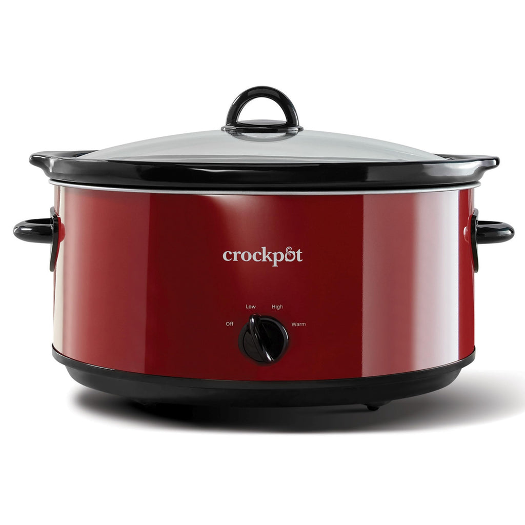 Crock-Pot 7 Quart Oval Manual Slow Cooker, Stainless Steel (SCV700-S-BR), Versatile Cookware for Large Families or Entertaining