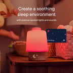 Hatch Rest Baby Sound Machine, Night Light | 2nd Gen | Registry Essential, Sleep Trainer, Routine Builder, Time-to-Rise Alarm Clock, White Noise Soother, Nursery Stories, Toddler Kids Bedroom (Wi-Fi)