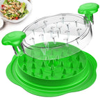 Chicken Shredder Large Chicken Breast Shredder Tool Twist with Brush&Fork, Visible Meat Shredder Machine, Strong Anti-Slip Strip, Ergonomic Handle, BPA Free, Suitable for Pork Beef Chicken