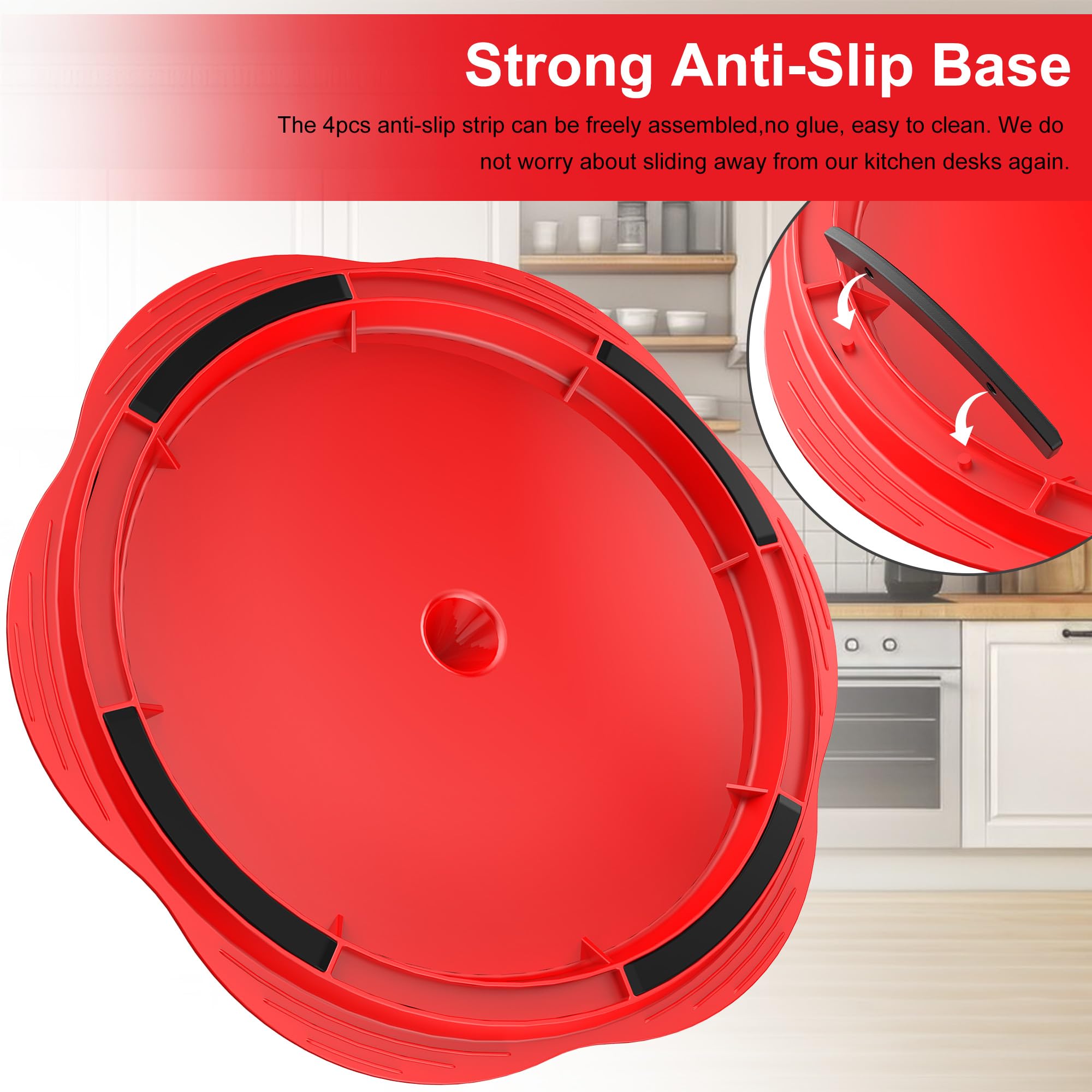 Chicken Shredder Large Chicken Breast Shredder Tool Twist with Brush&Fork, Visible Meat Shredder Machine, Strong Anti-Slip Strip, Ergonomic Handle, BPA Free, Suitable for Pork Beef Chicken