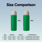 Owala FreeSip Insulated Stainless Steel Water Bottle with Straw, BPA-Free Sports Water Bottle, Great for Travel, 24 Oz, Denim