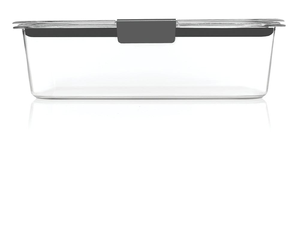 Rubbermaid Brilliance Food Storage Containers BPA Free Airtight Lids Ideal for Lunch Meal Prep & Leftovers Set of 5 (3.2 Cup)