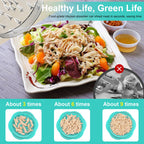 Chicken Shredder Large Chicken Breast Shredder Tool Twist with Brush&Fork, Visible Meat Shredder Machine, Strong Anti-Slip Strip, Ergonomic Handle, BPA Free, Suitable for Pork Beef Chicken