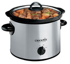 Crock-Pot 7 Quart Oval Manual Slow Cooker, Stainless Steel (SCV700-S-BR), Versatile Cookware for Large Families or Entertaining