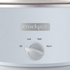 Crock-Pot 7 Quart Oval Manual Slow Cooker, Stainless Steel (SCV700-S-BR), Versatile Cookware for Large Families or Entertaining
