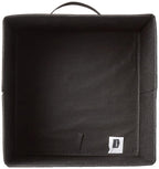 Amazon Basics Collapsible Fabric Storage Cubes Organizer with Handles, Sturdy, Gray, 10.5-x-10.5-x-11-inch, Pack of 6