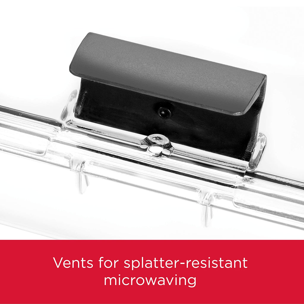 Rubbermaid Brilliance Food Storage Containers BPA Free Airtight Lids Ideal for Lunch Meal Prep & Leftovers Set of 5 (3.2 Cup)