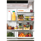 Rubbermaid Brilliance Food Storage Containers BPA Free Airtight Lids Ideal for Lunch Meal Prep & Leftovers Set of 5 (3.2 Cup)