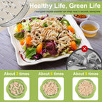 Chicken Shredder Large Chicken Breast Shredder Tool Twist with Brush&Fork, Visible Meat Shredder Machine, Strong Anti-Slip Strip, Ergonomic Handle, BPA Free, Suitable for Pork Beef Chicken