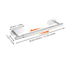 Towel Bar Adjustable 40cm to 60cm Bathroom Towel Rack SUS304 Stainless Steel Towel Rack Wall Mounted Towel Holder