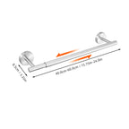 Towel Bar Adjustable 40cm to 60cm Bathroom Towel Rack SUS304 Stainless Steel Towel Rack Wall Mounted Towel Holder
