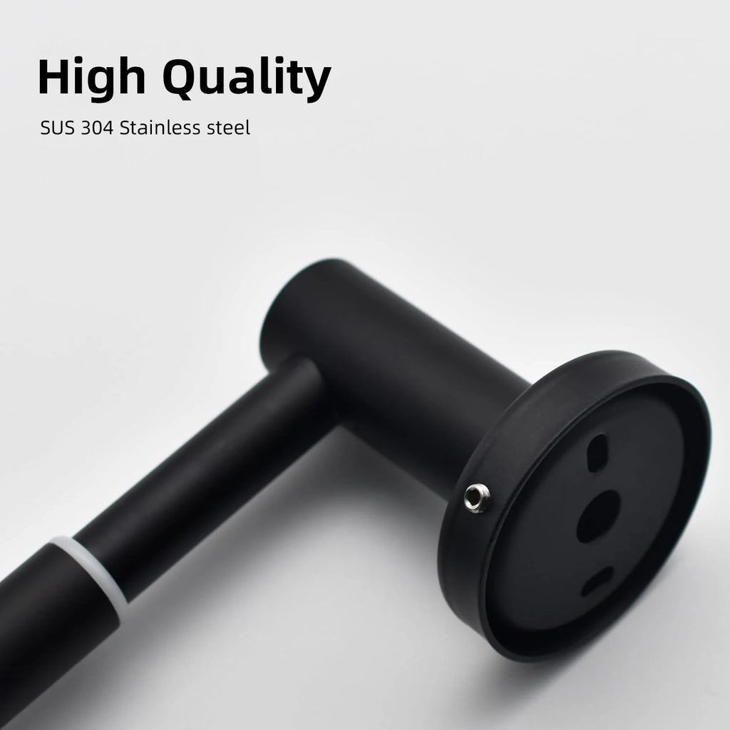 Towel Bar Adjustable 40cm to 60cm Bathroom Towel Rack SUS304 Stainless Steel Towel Rack Wall Mounted Towel Holder